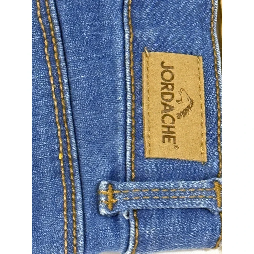 Girls 12 Slim Jeans Jordache Skinny Light Wash Denim Blue Jeans Adjustable Waist